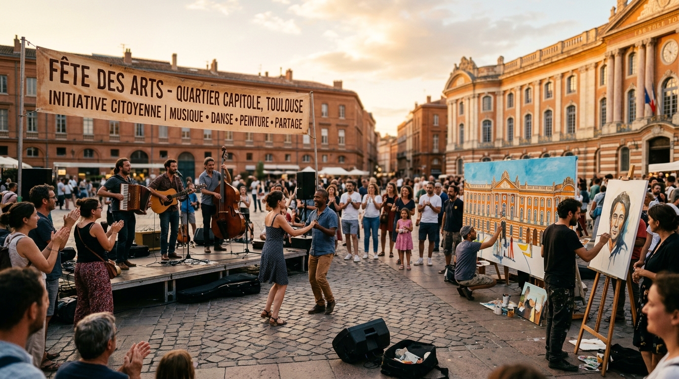 Rayonnement culturel et ateliers artistiques de BOUGES TA VIE à Toulouse